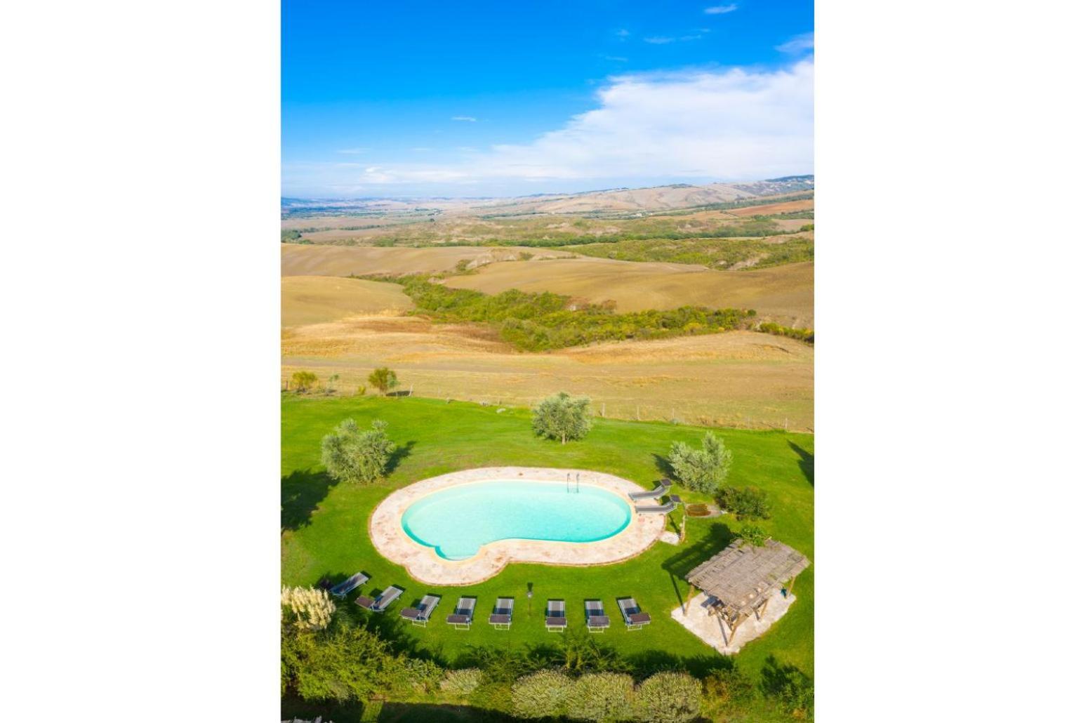 Villa Podere Belvedere Siena Luaran gambar