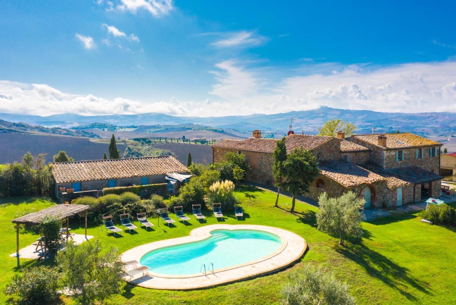Villa Podere Belvedere Siena Luaran gambar